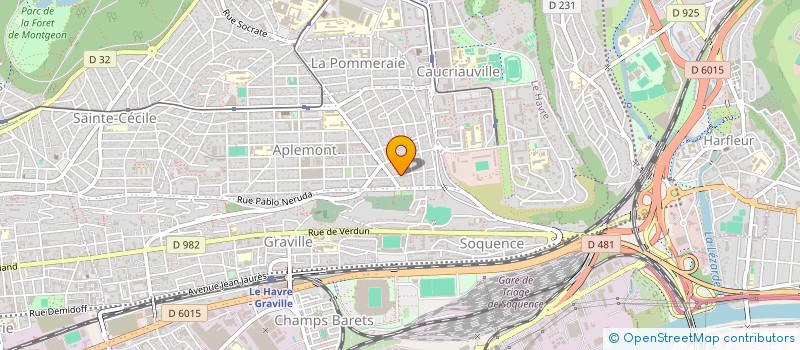 localisation de l'entreprise SCI MILAE à LE HAVRE