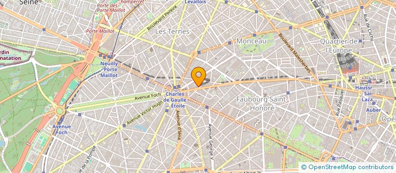 localisation de l'entreprise SCI MILAN  PARIS