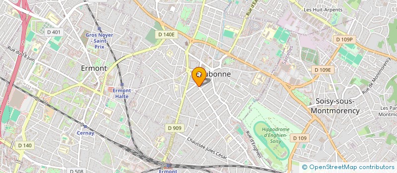 localisation de l'entreprise SCI MILAN à EAUBONNE