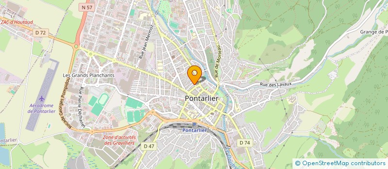 localisation de l'entreprise SCI MILANNE  VUILLECIN