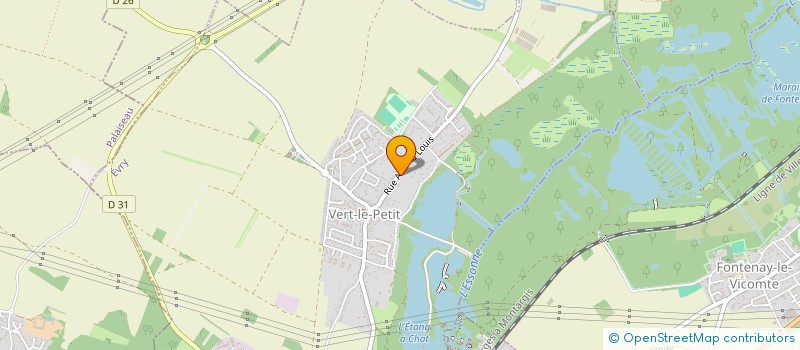 localisation de l'entreprise SCI MILANO  VERT-LE-PETIT