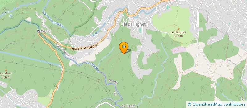 localisation de l'entreprise SCI MILANOU à SAINT-CEZAIRE-SUR-SIAGNE