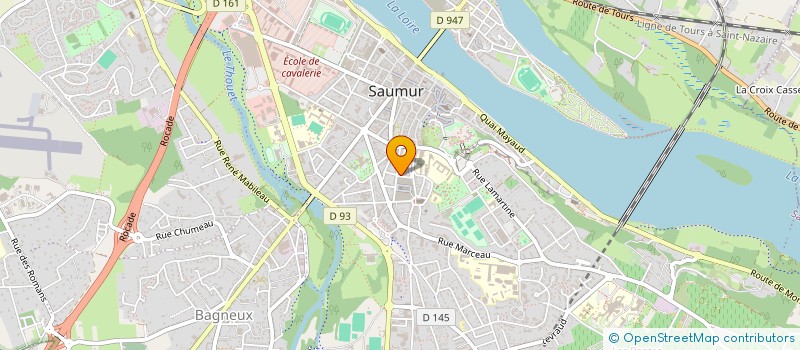 localisation de l'entreprise SCI MILAU 49  BELLEVIGNE-LES-CHATEAUX