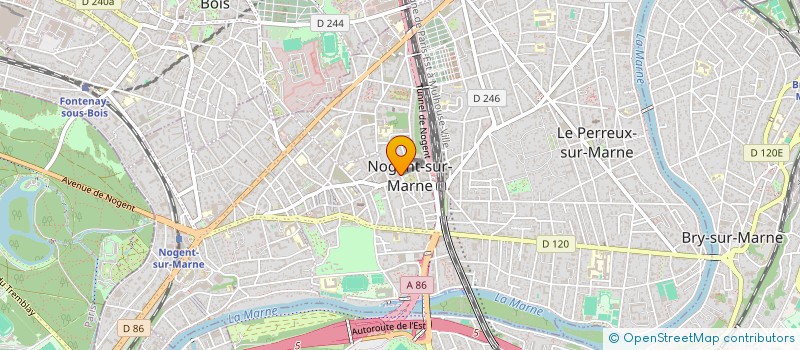 localisation de l'entreprise SCI MILDD à NOGENT-SUR-MARNE