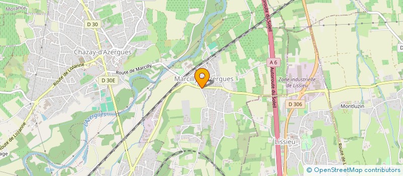 localisation de l'entreprise SCI MILDEUX  MARCILLY-D'AZERGUES