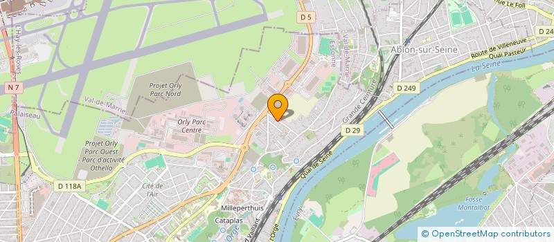 localisation de l'entreprise SCI MILEA 25  ATHIS-MONS