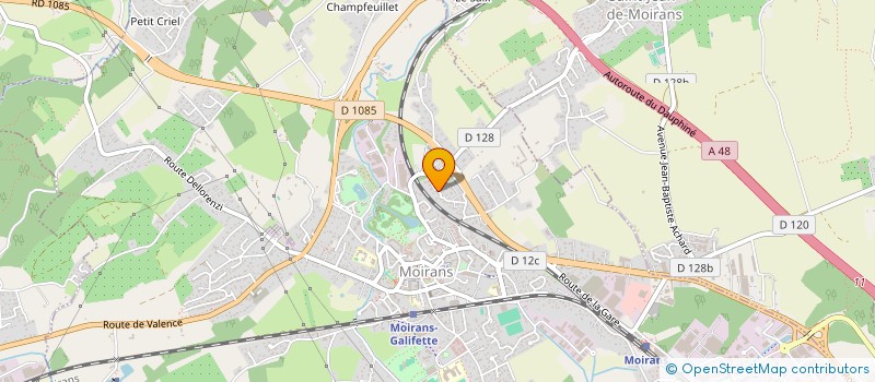 localisation de l'entreprise SCI MILED & TALISK  MOIRANS