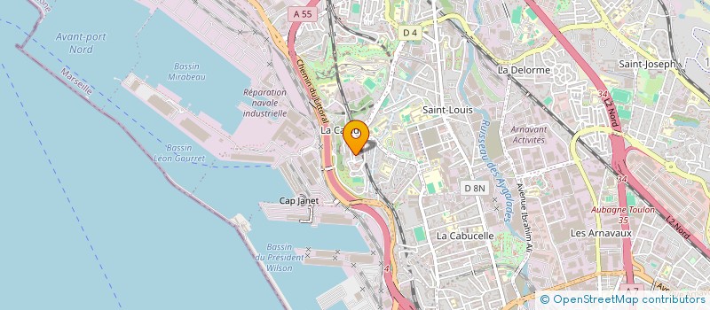 localisation de l'entreprise SCI MILEDE à MARSEILLE