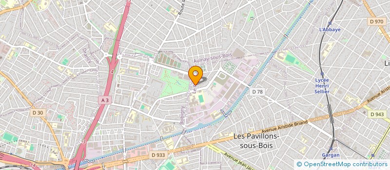 localisation de l'entreprise SCI MILENA-ELENA à LES PAVILLONS-SOUS-BOIS