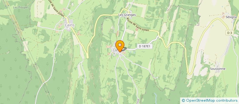 localisation de l'entreprise SCI MILENE  GRAYE-ET-CHARNAY