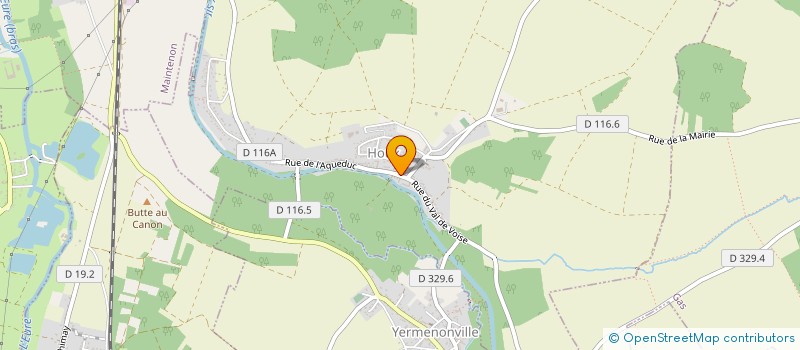 localisation de l'entreprise SCI MILESTY à HOUX