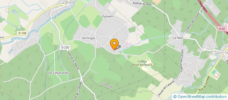 localisation de l'entreprise SCI MILEVAN  LA BREDE