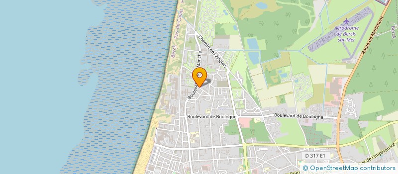 localisation de l'entreprise SCI MILHAN IMMO  BERCK