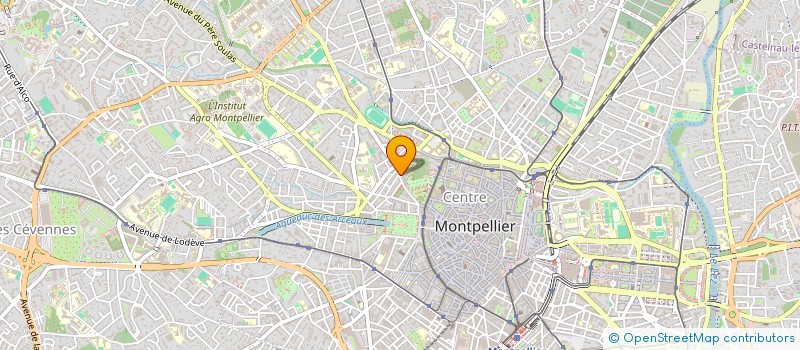 localisation de l'entreprise SCI MILHAU à MONTPELLIER