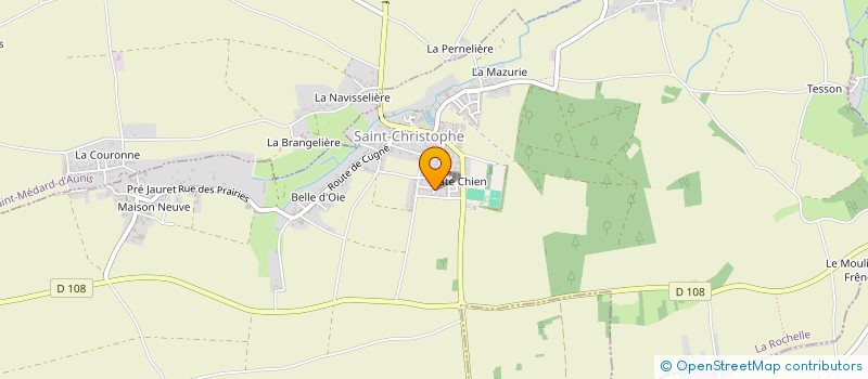 localisation de l'entreprise SCI MILHOUD CARRARA & FILS  SAINT-CHRISTOPHE