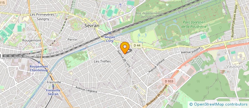 localisation de l'entreprise SCI MILI METRIQUE à SEVRAN