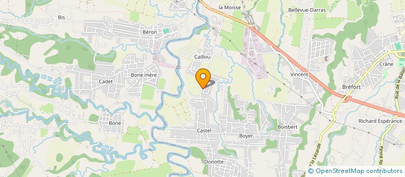 localisation de l'entreprise SCI MILIDINE  LAMENTIN