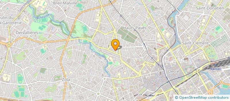 localisation de l'entreprise SCI MILIN à NANTES