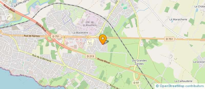 localisation de l'entreprise SCI MILIN NEVEZ  PORNIC