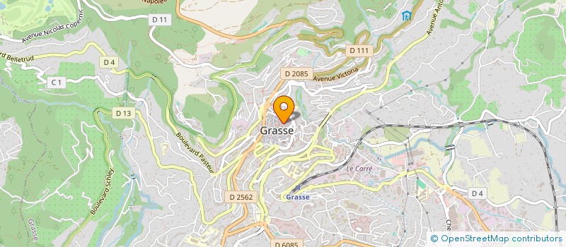 localisation de l'entreprise SCI MILINA à GRASSE