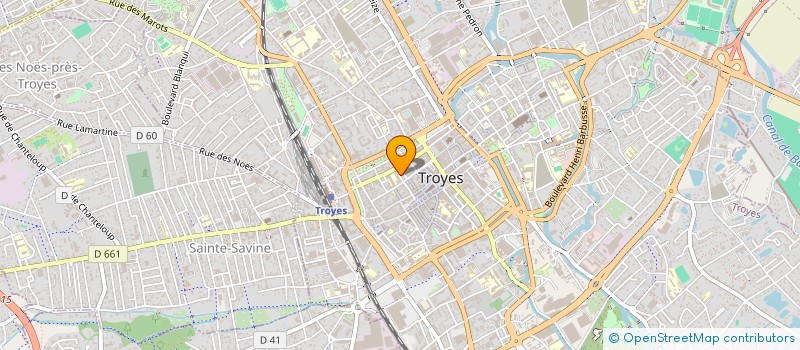 localisation de l'entreprise SCI MILINE à TROYES