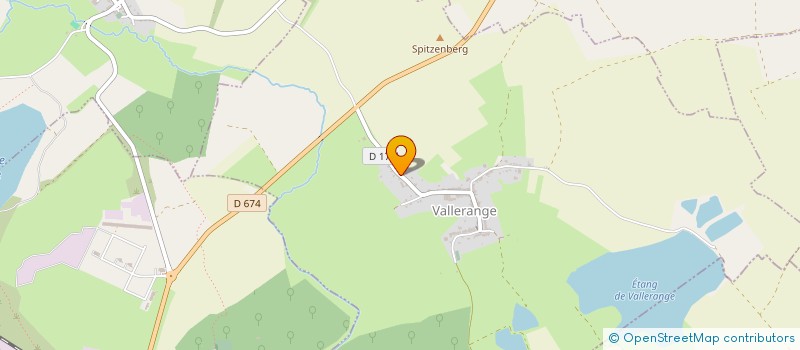 localisation de l'entreprise SCI MILIVE  VALLERANGE