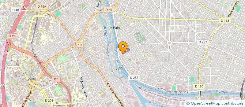 localisation de l'entreprise SCI MILK BIRD à ST MAUR DES FOSSES