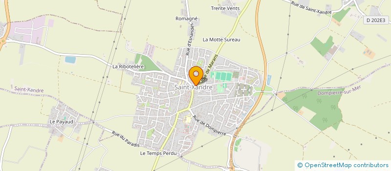 localisation de l'entreprise SCI MILKA  SAINT-XANDRE