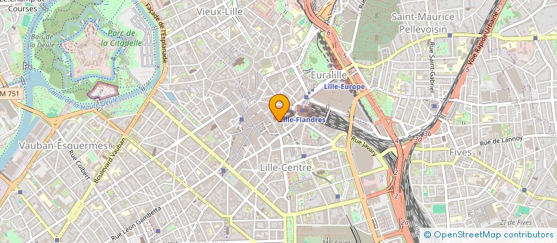 localisation de l'entreprise SCI MILKSHAKE à LILLE