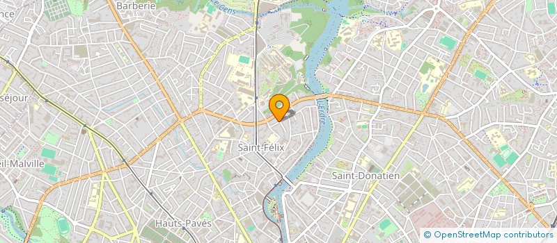 localisation de l'entreprise SCI MILKYWAY  NANTES