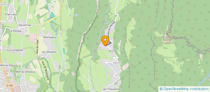 localisation de l'entreprise SCI MILLA  VEREL-PRAGONDRAN