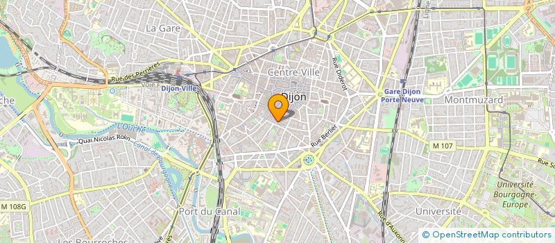 localisation de l'entreprise SCI MILLAT à DIJON