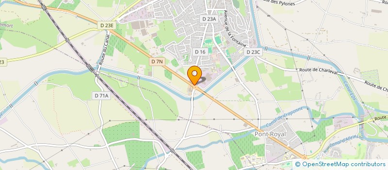 localisation de l'entreprise SCI MILLE BOUQUETS  MALLEMORT