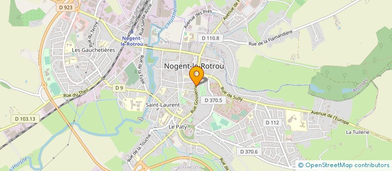 localisation de l'entreprise SCI MILLE-MEUNIER à NOGENT-LE-ROTROU