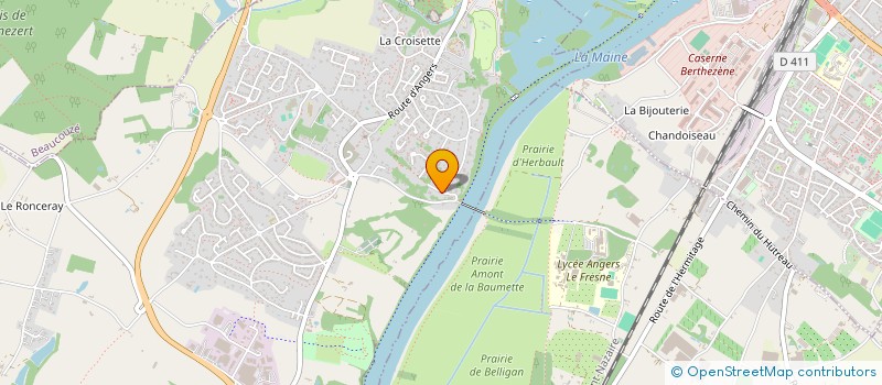 localisation de l'entreprise SCI MILLEFEUILLE  BOUCHEMAINE