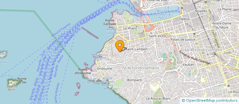 localisation de l'entreprise SCI MILLENAIRE à MARSEILLE