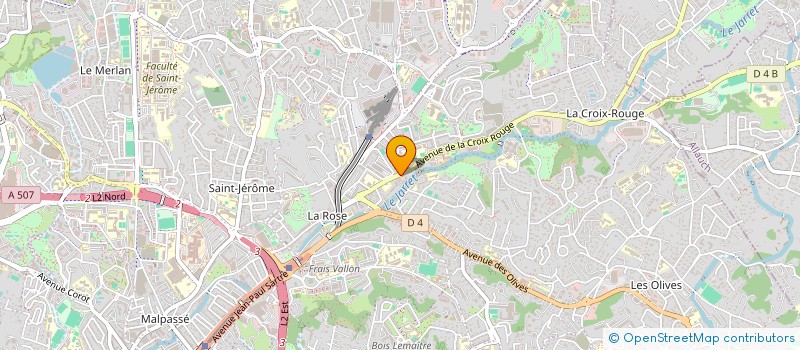 localisation de l'entreprise SCI MILLENIUM à MARSEILLE