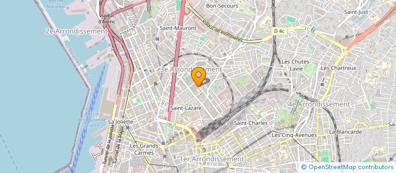 localisation de l'entreprise SCI MILLENIUM à MARSEILLE