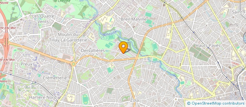 localisation de l'entreprise SCI MILLENIUM I  NANTES