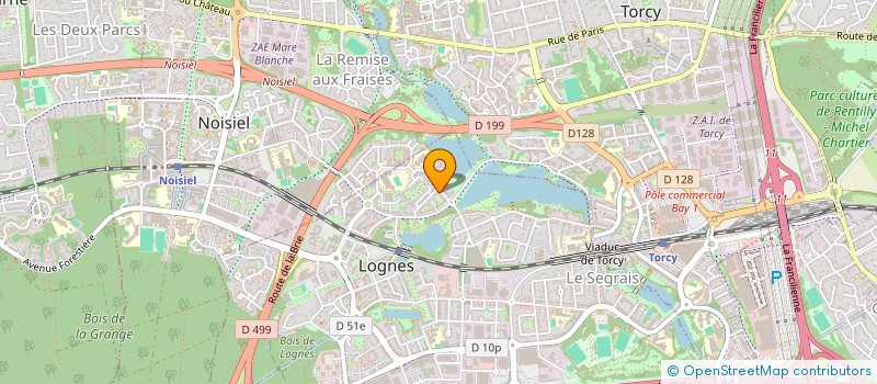 localisation de l'entreprise SCI MILLESIM 77  LOGNES