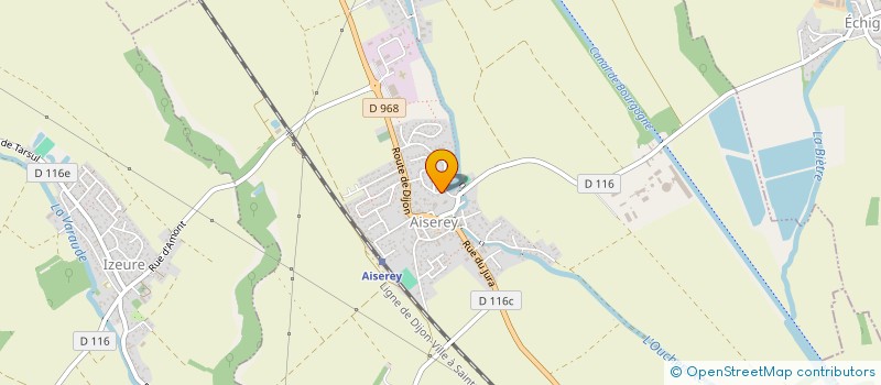 localisation de l'entreprise SCI MILLESIME 94  AISEREY
