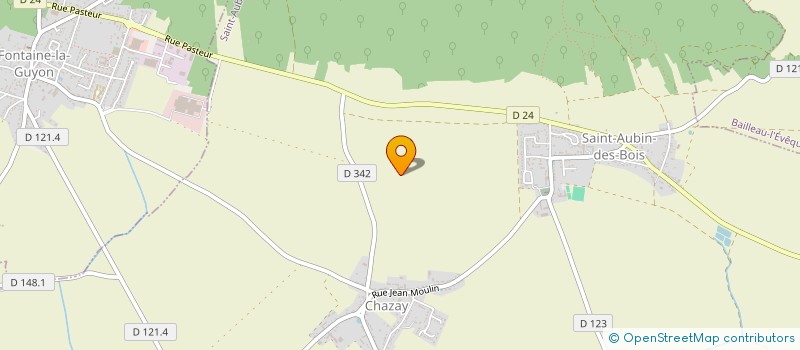 localisation de l'entreprise SCI MILLET à SAINT-AUBIN-DES-BOIS