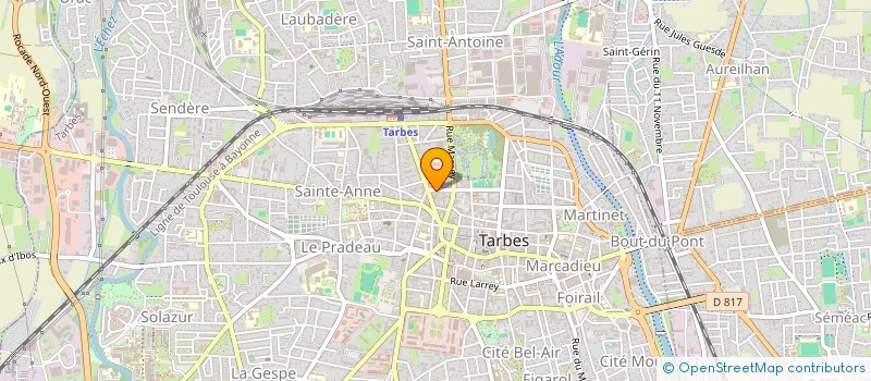 localisation de l'entreprise SCI MILLET  TARBES