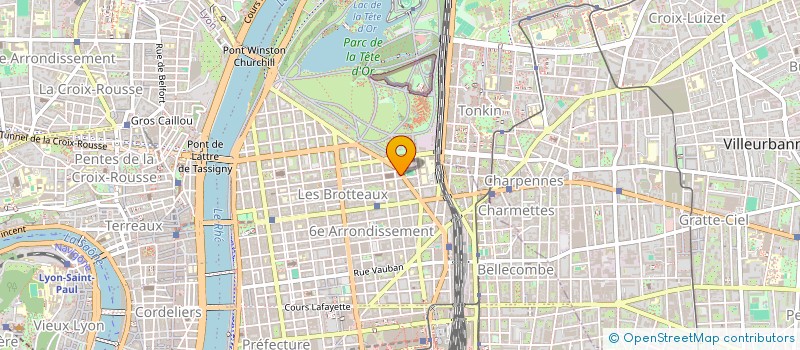 localisation de l'entreprise SCI MILLET FTF  LYON