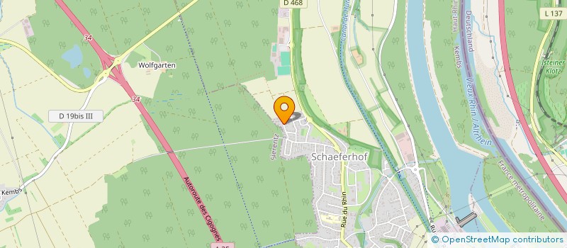 localisation de l'entreprise SCI MILLET INVEST  KEMBS