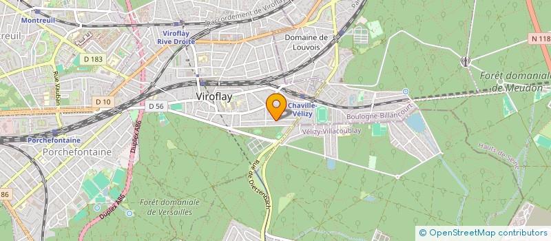 localisation de l'entreprise SCI MILLION  VIROFLAY