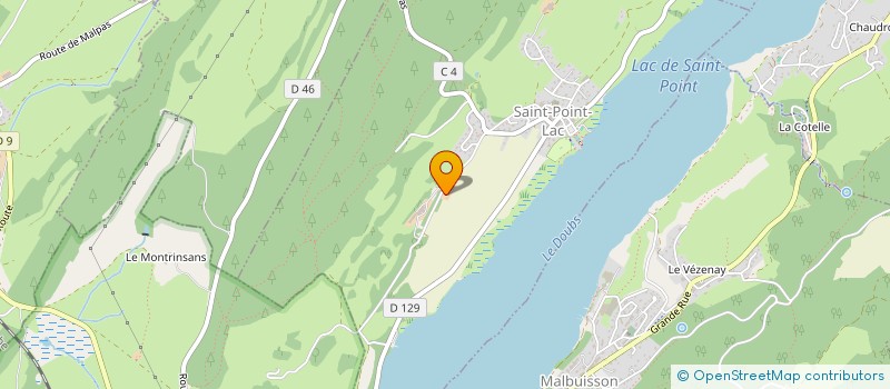 localisation de l'entreprise SCI MILLON  SAINT-POINT-LAC