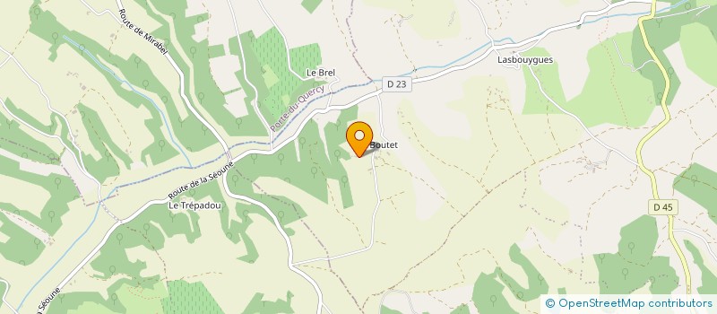 localisation de l'entreprise SCI MILLORD  MONTCUQ-EN-QUERCY-BLANC