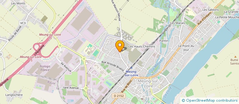 localisation de l'entreprise SCI MILLOT FAMILLY  MEUNG-SUR-LOIRE