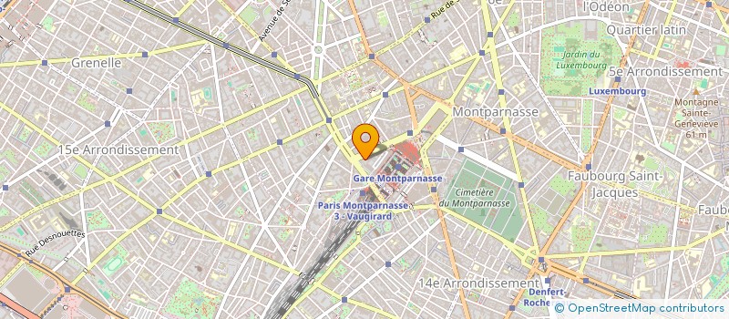 localisation de l'entreprise SCI MILLOT IMMOBILIER  PARIS